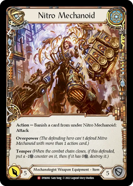 Construct Nitro Mechanoid // Nitro Mechanoid